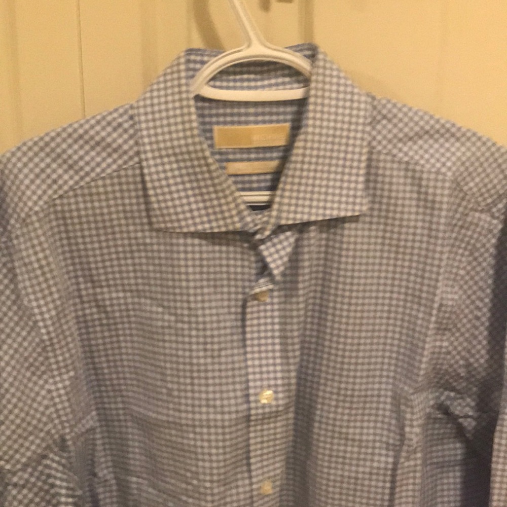 Michael Kors Non-Iron cufflink dress shirt